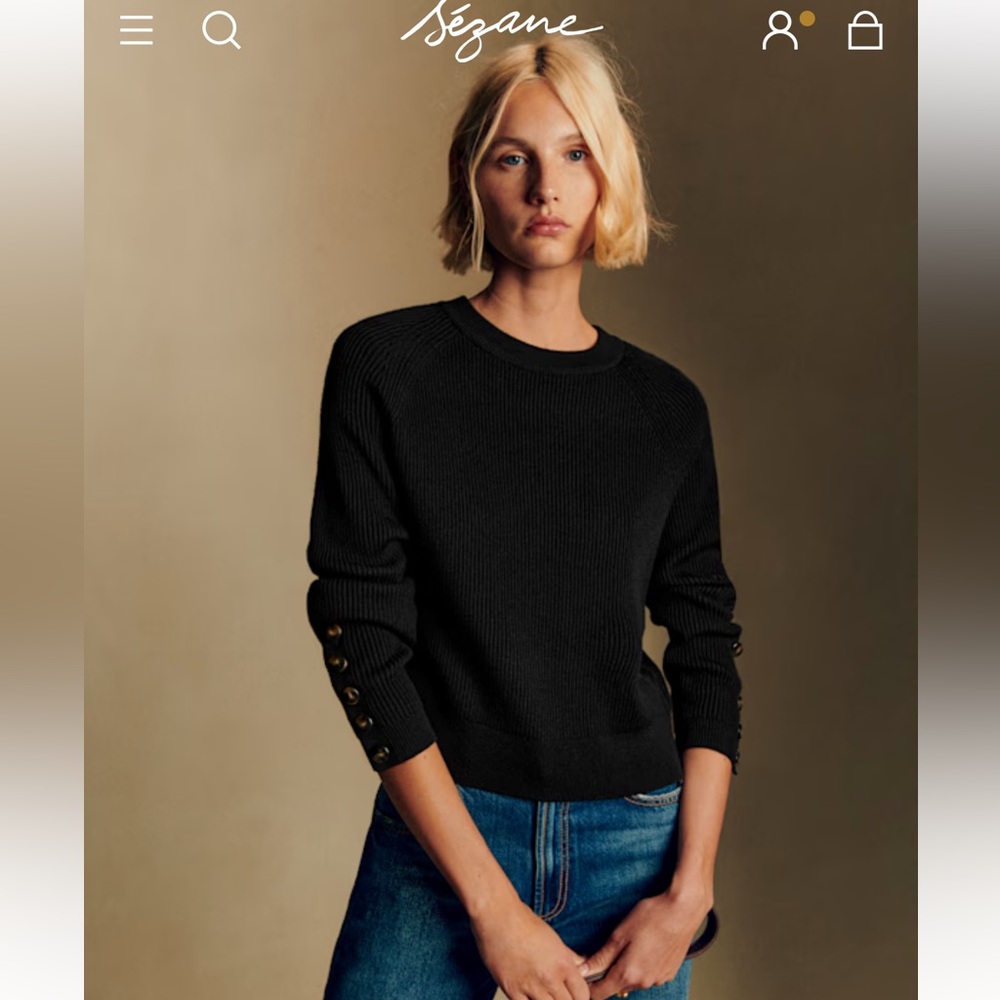 SEZANE wool sweater